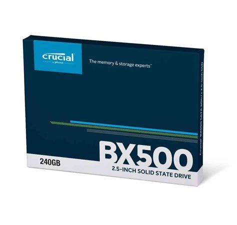 ssd crucial bx500, 240gb